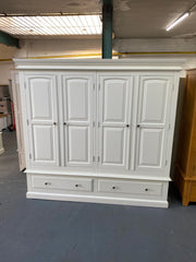 Burford Ivory Quad Wardrobe furniture delivered 
