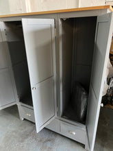 Load image into Gallery viewer, Simply Cotswold Storm Grey Triple Wardrobe Quality Furniture Clearance Ltd
