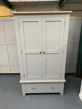 Load image into Gallery viewer, Chester Dove Grey Double Wardrobe furniture delivered 
