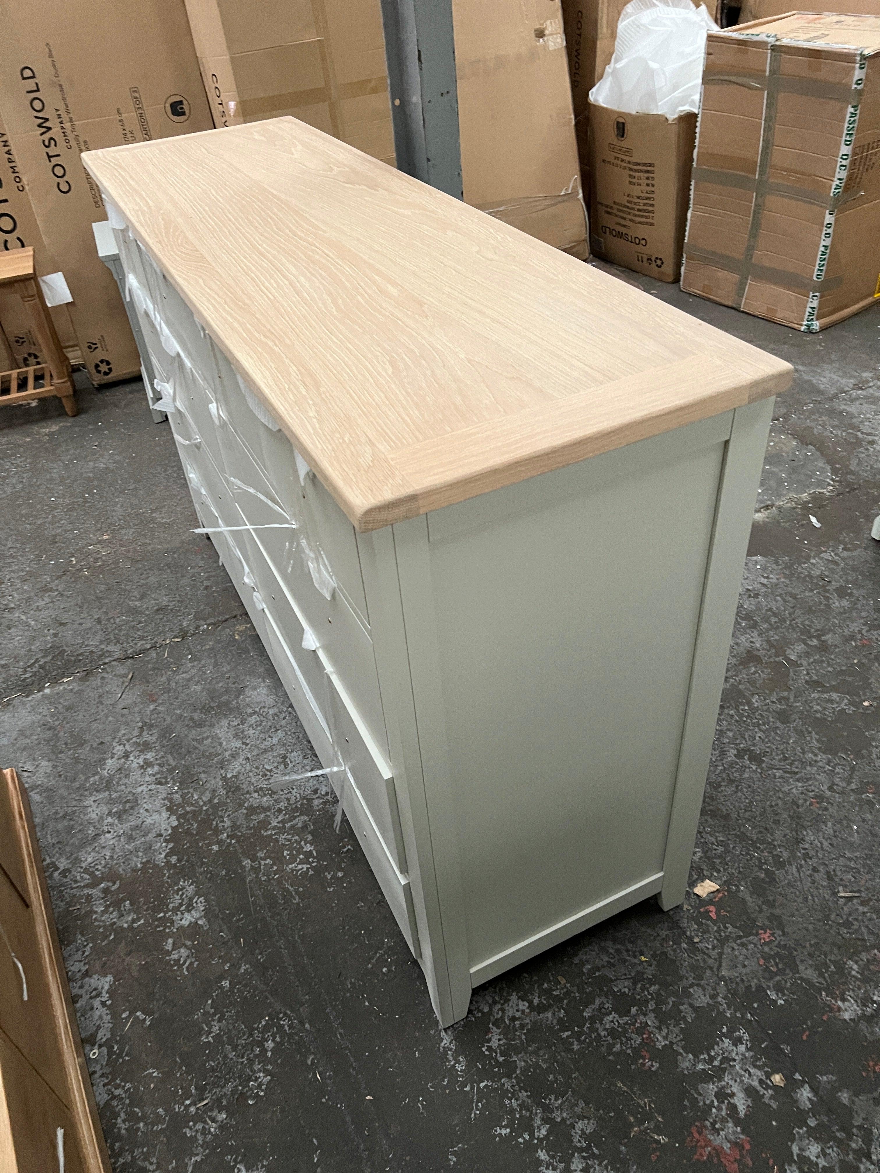 Chester Stone 10 Drawer Chest Quality Furniture Clearance Ltd