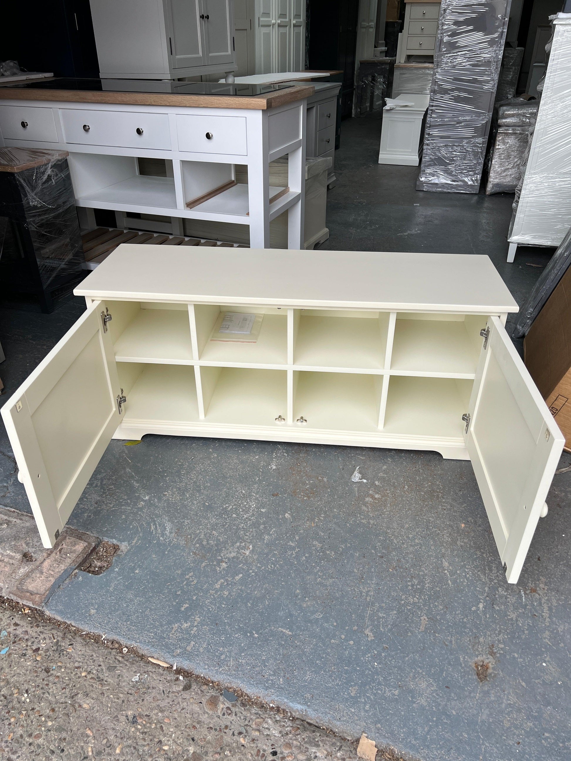 Painted Hidden Shoe Storage Bench furniture delivered 