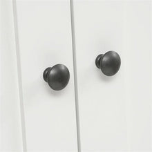Load image into Gallery viewer, WILMSLOW PALE GREY Double Wardrobe with Drawers Quality Furniture Clearance Ltd
