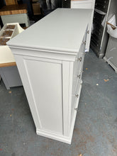 Load image into Gallery viewer, Chantilly Pebble Grey 7 Drawer Chest Quality Furniture Clearance Ltd
