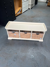 Load image into Gallery viewer, Farmhouse Painted Hall Bench furniture delivered 
