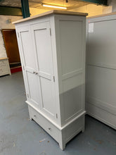 Load image into Gallery viewer, Chester Dove Grey Double Wardrobe furniture delivered 
