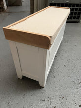 Load image into Gallery viewer, Chester Pure White Large Shoe Storage Trunk and Bench Quality Furniture Clearance Ltd
