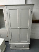 Load image into Gallery viewer, Pensham Dove Grey Narrow Double Wardrobe. furniture delivered 
