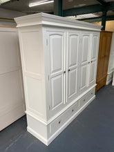 Load image into Gallery viewer, Burford Ivory Quad Wardrobe furniture delivered 
