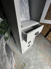 Load image into Gallery viewer, PAINSWICK STORM GREY Narrow Farmhouse Larder Quality Furniture Clearance Ltd
