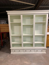 Load image into Gallery viewer, Burford Ivory Grand Bookcase. furniture delivered 
