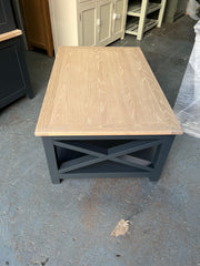 Chester Charcoal Large Coffee Table Quality Furniture Clearance Ltd