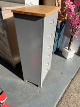 Load image into Gallery viewer, Storm Grey 6 Drawer Tall Chest. furniture delivered 

