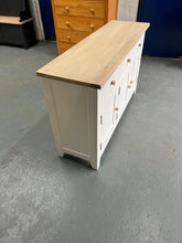 Load image into Gallery viewer, White 3 Door Sideboard. - furniture delivered 
