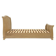 Load image into Gallery viewer, WINCHCOMBE OILED OAK 5ft Kingsize Sleigh Bed Quality Furniture Clearance Ltd
