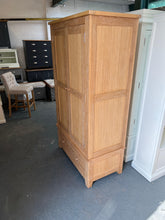 Load image into Gallery viewer, Oak Double Wardrobe. furniture delivered 
