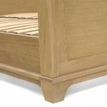 Load image into Gallery viewer, WINCHCOMBE OILED OAK 6ft Super King Sleigh Bed Quality Furniture Clearance Ltd
