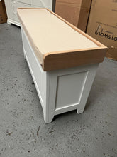 Load image into Gallery viewer, Chester Pure White Large Shoe Storage Trunk and Bench Quality Furniture Clearance Ltd
