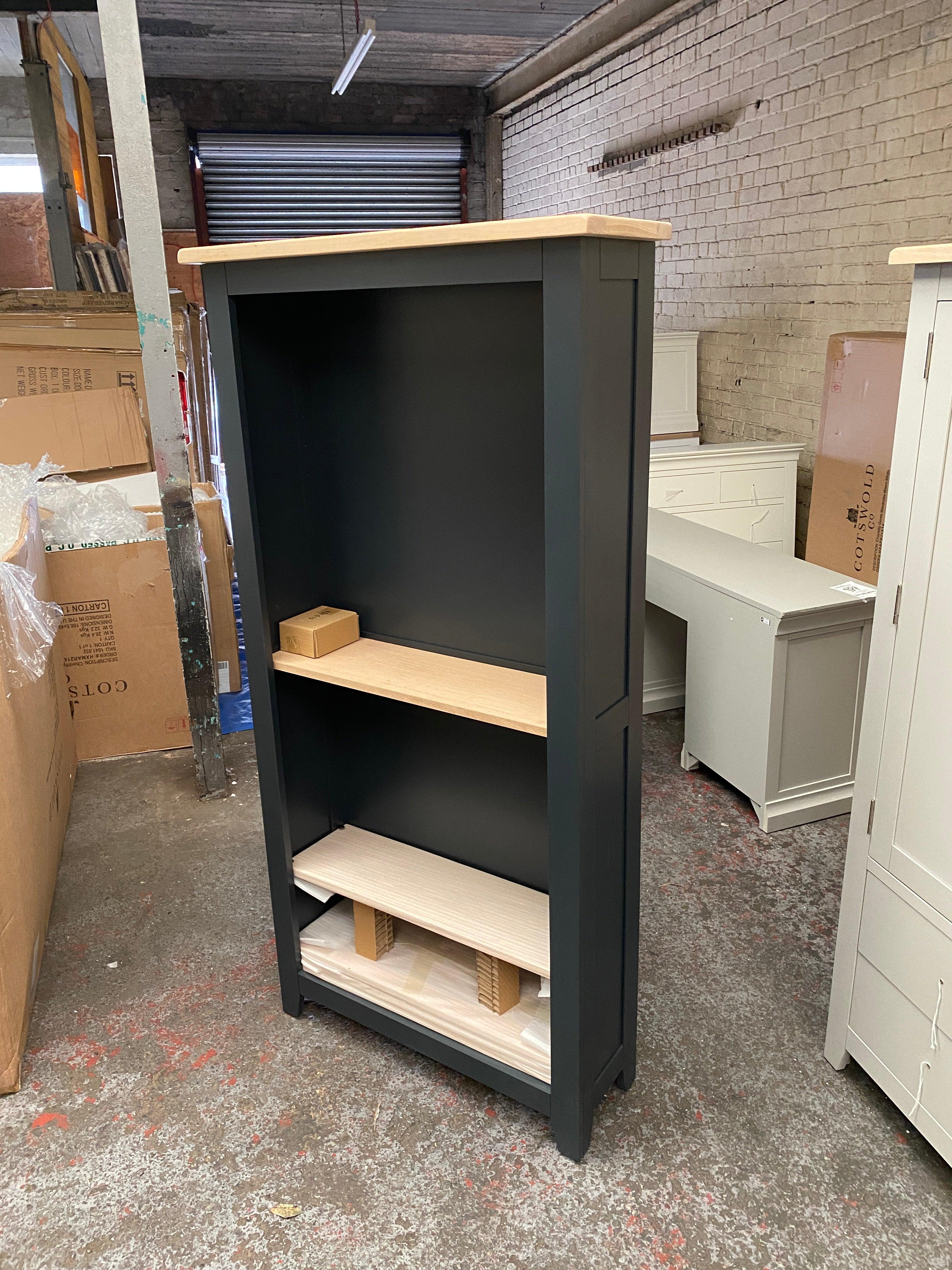 Charcoal Large Bookcase furniture delivered 