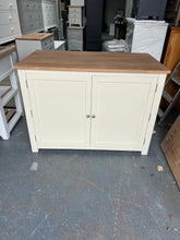 Load image into Gallery viewer, Portobello Cream Breakfast Bar Island with Stools furniture delivered 
