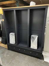 Load image into Gallery viewer, Chester Charcoal Grand Bookcase Quality Furniture Clearance Ltd
