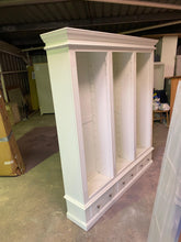 Load image into Gallery viewer, Burford Ivory Grand Bookcase. furniture delivered 
