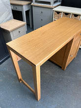 Load image into Gallery viewer, Chalford Oak Single Pedestal Desk furniture delivered 
