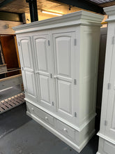 Load image into Gallery viewer, Burford Ivory Triple Wardrobe furniture delivered 
