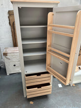 Load image into Gallery viewer, Chester Dove Grey Narrow Larder Quality Furniture Clearance Ltd
