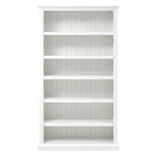 Load image into Gallery viewer, Stow Warm White Large Bookcase Quality Furniture Clearance Ltd
