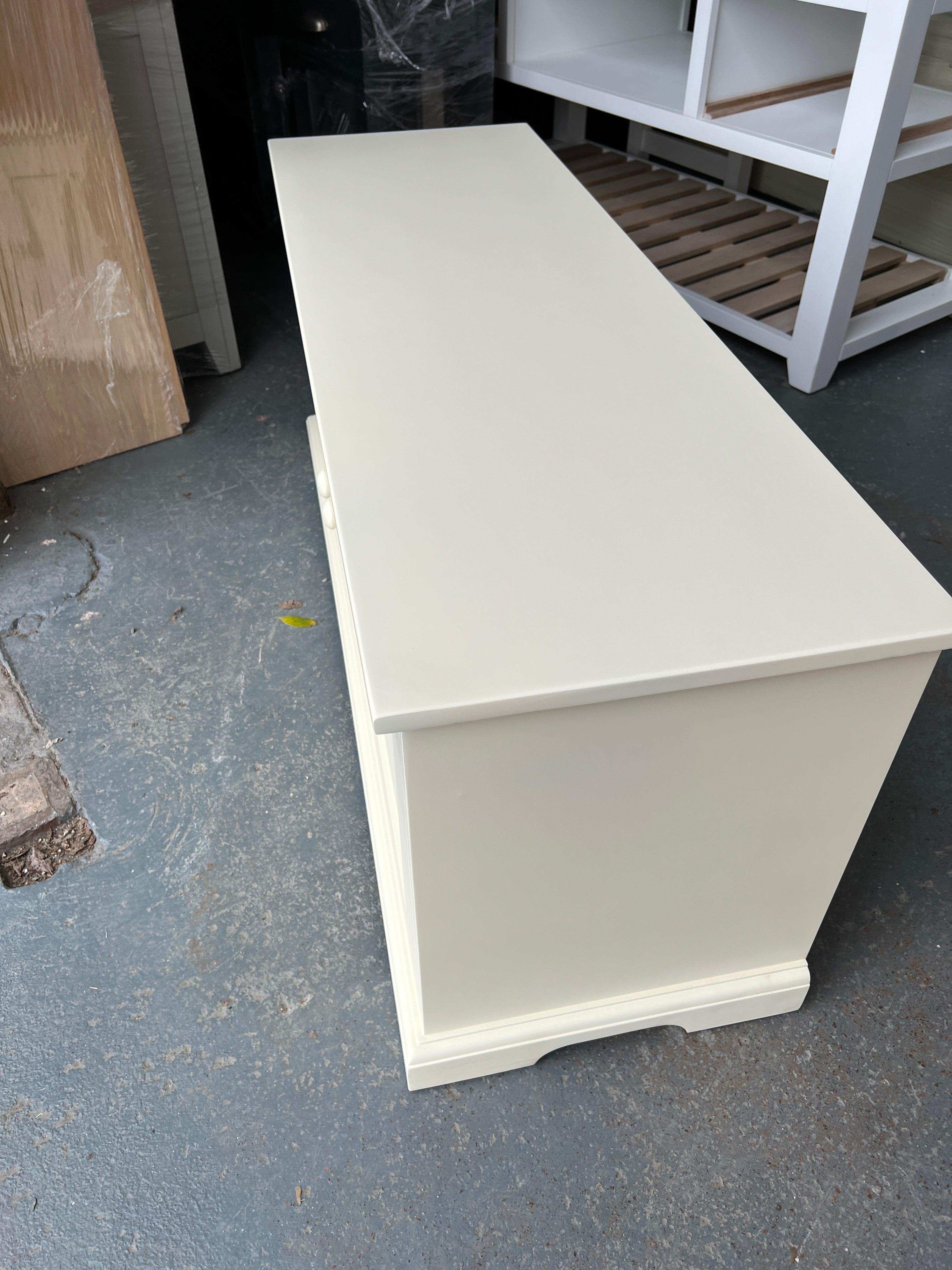 Painted Hidden Shoe Storage Bench furniture delivered 