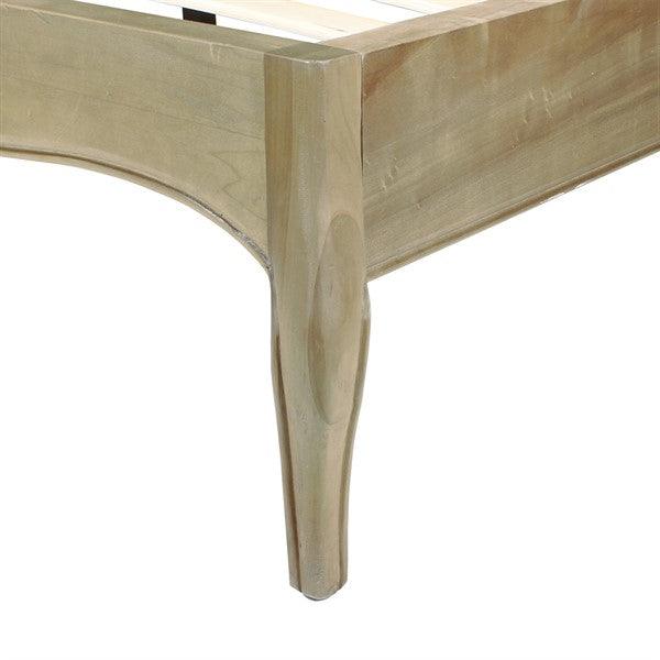 STANTON Super Kingsize Upholstered Bed - Smoked Quality Furniture Clearance Ltd