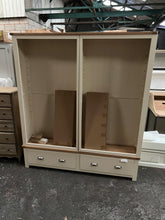 Load image into Gallery viewer, Sussex Cotswold Cream Grand Bookcase Quality Furniture Clearance Ltd
