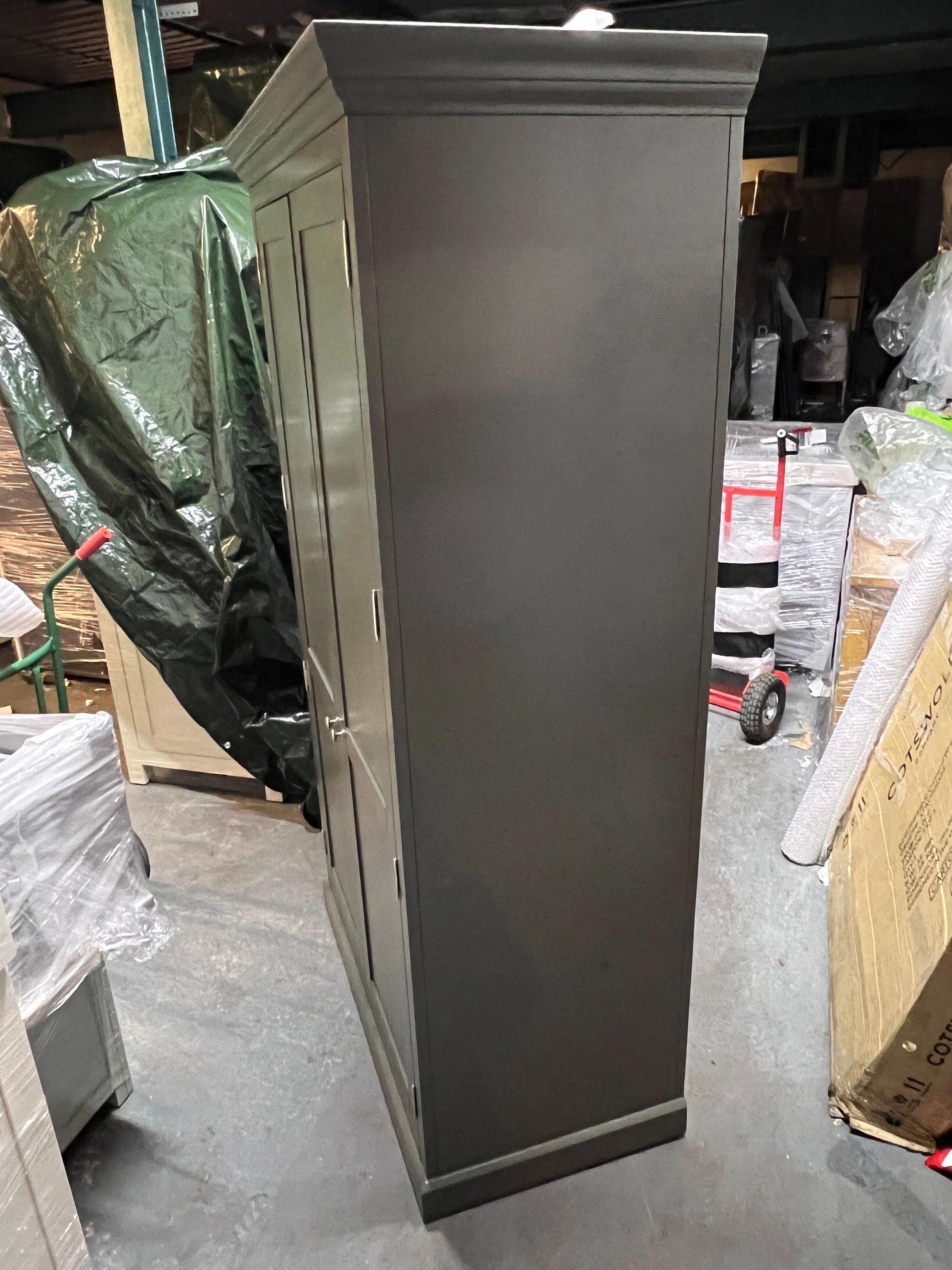 Kingscote Forest Green Double Larder Quality Furniture Clearance Ltd