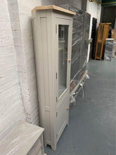 Load image into Gallery viewer, Chester Dove Grey Corner Display Cabinet. furniture delivered 
