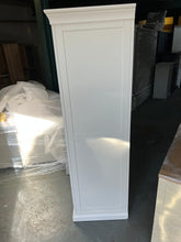 Load image into Gallery viewer, Chantilly Warm White Single Wardrobe Quality Furniture Clearance Ltd
