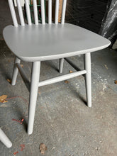 Load image into Gallery viewer, Set of 4 CHESTER DOVE GREY Spindleback Chair - Dove Grey Quality Furniture Clearance Ltd
