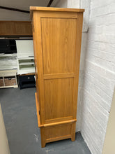 Load image into Gallery viewer, Oakland Rustic Oak Double Wardrobe furniture delivered
