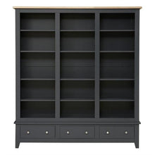 Load image into Gallery viewer, Chester Charcoal Grand Bookcase Quality Furniture Clearance Ltd
