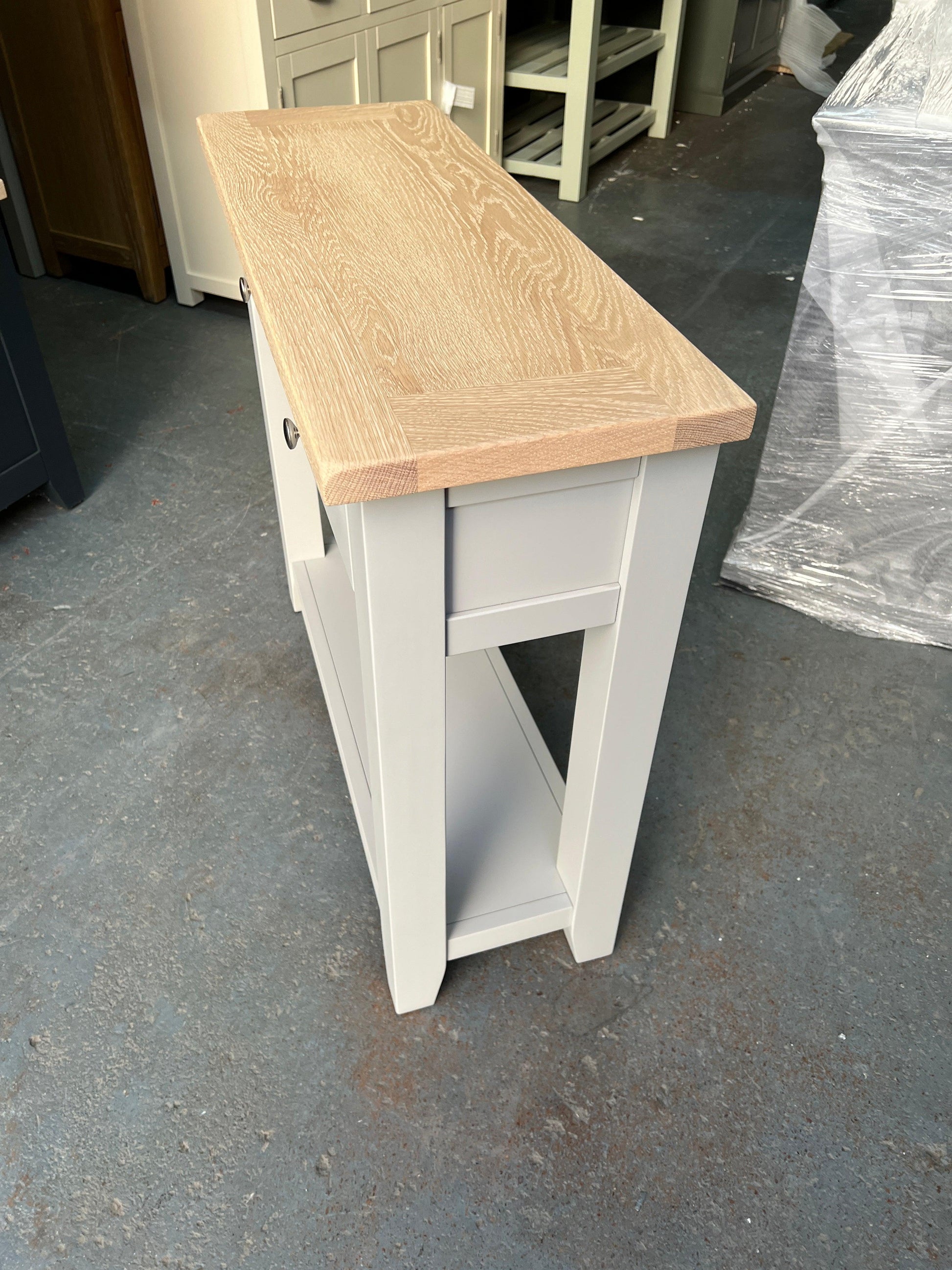 Chester Dove Grey Console Table Quality Furniture Clearance Ltd