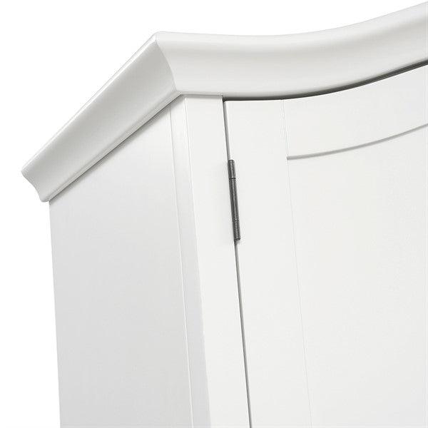 WILMSLOW PALE GREY Double Wardrobe with Drawers Quality Furniture Clearance Ltd