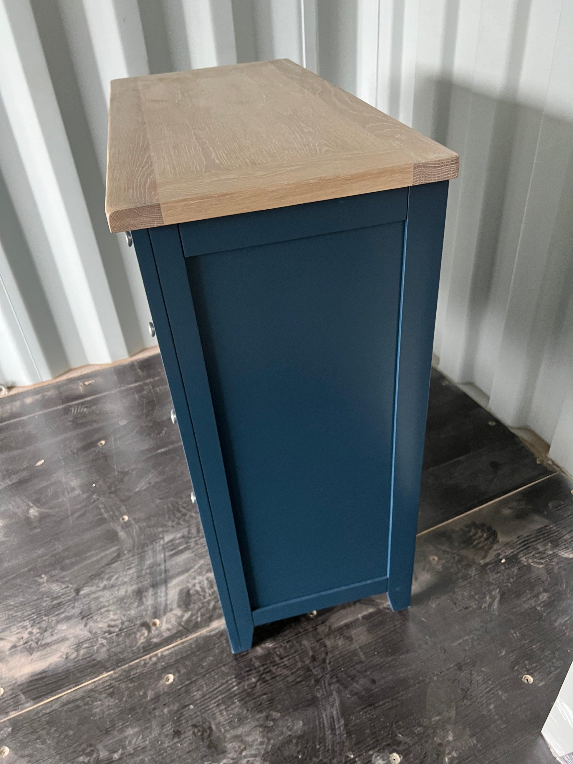 Chester Midnight Blue 2 Over 3 Chest furniture delivered 