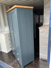 Load image into Gallery viewer, Westcote Inky Blue Large Double Larder furniture delivered 

