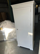 Load image into Gallery viewer, Chantilly Warm White Single Wardrobe Quality Furniture Clearance Ltd
