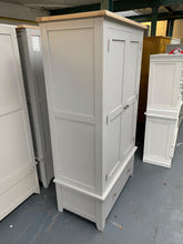 Load image into Gallery viewer, Chester Dove Grey Double Wardrobe furniture delivered 

